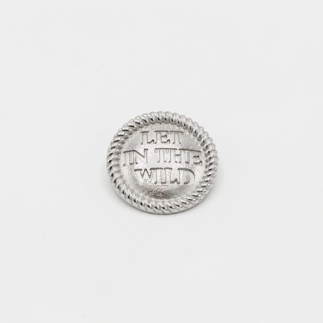 Button_silver_Let_in_the_wild